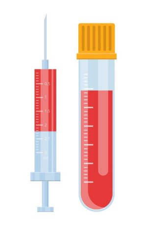 Download Blood test isolated for free